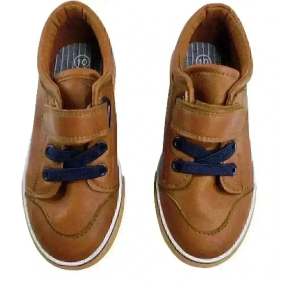 Cat & Jack Toddler's Vance Sneakers Brown Lace-Up - Picture 4 of 14
